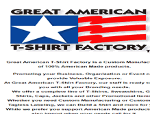 Tablet Screenshot of greatamericantshirtfactory.com
